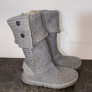 COPY - UGG Australia Cardy Classic Tall Grey Boots. Size 7 Women’s Suede